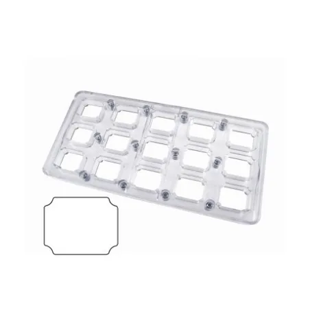 Stampo magnetico per praline rettangolo, 15 praline