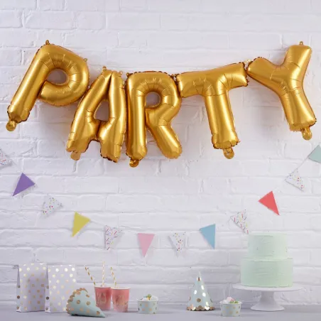 Ballon PARTY Or