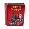 Merry Christmas book box, 118 x 100 x 38 mm