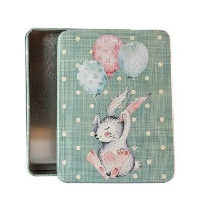 Teedose Vogel, 78 x 78 x 110 mm