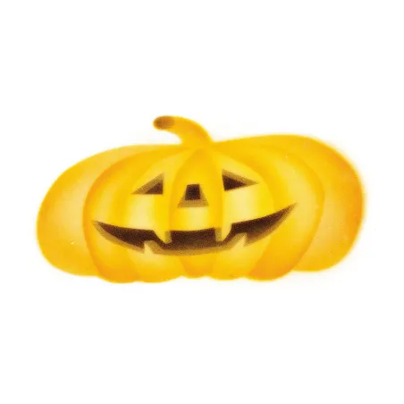 Airbrush stencil Halloween pumpkin