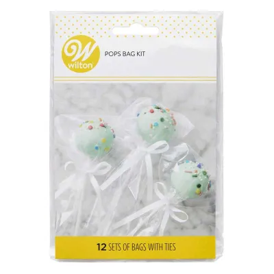 Beutel für Cake Pops, 12 Stück