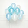 Bouquet di palloncini blu, 10 pezzi