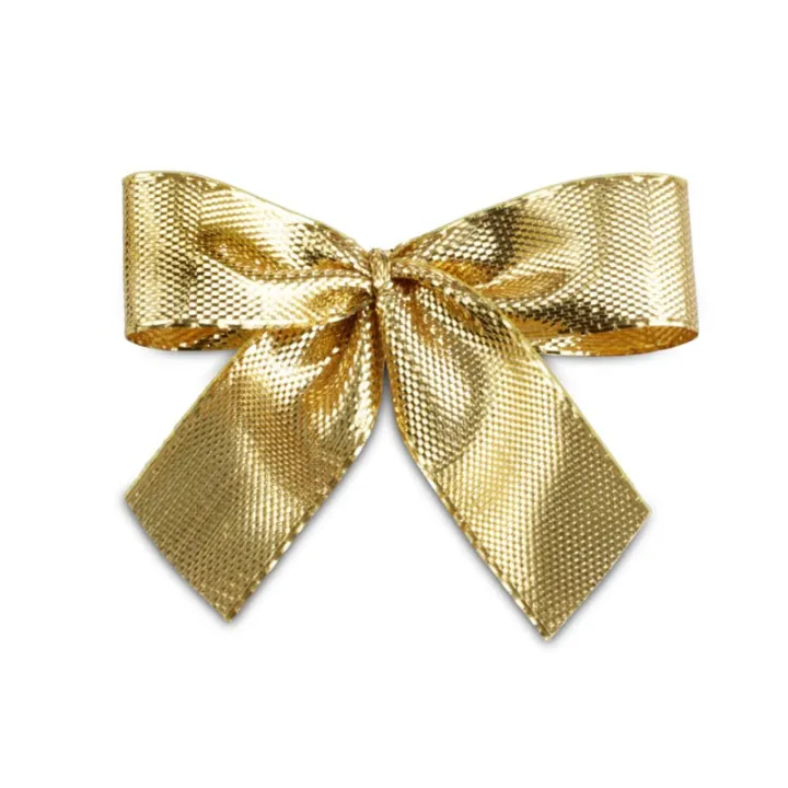 Schleife mit Clip, gold