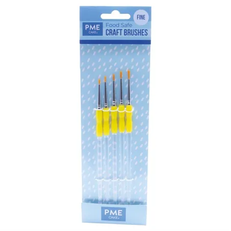 Brush set, 5 fine brushes