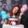 Zucker für Zuckerwatte Blau mit natürlichem Himbeergeschmack, 500 g