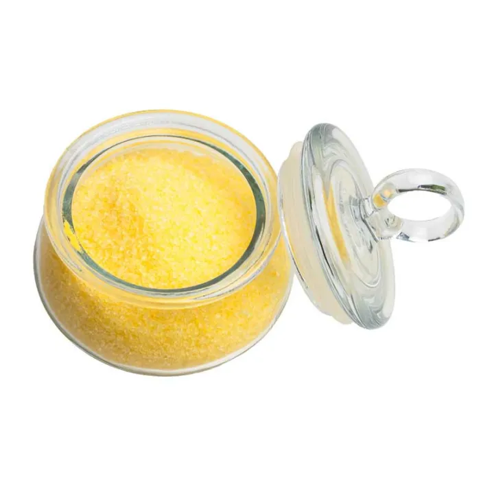 Sugar for cotton candy yellow with natural vanilla flavor, 160 g