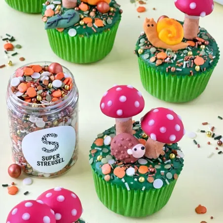 Glassa per torte a goccia Super Sprinkles verde scuro, 300 g