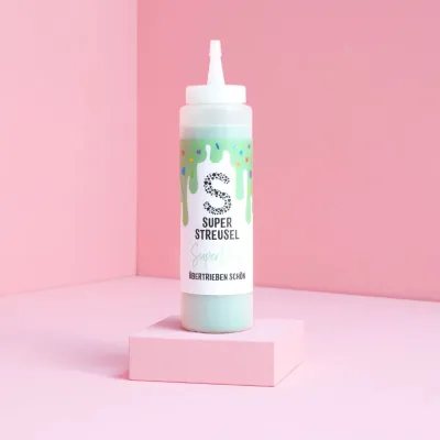 Super Streusel Drip Cake Glasur Mintgrün, 300 g