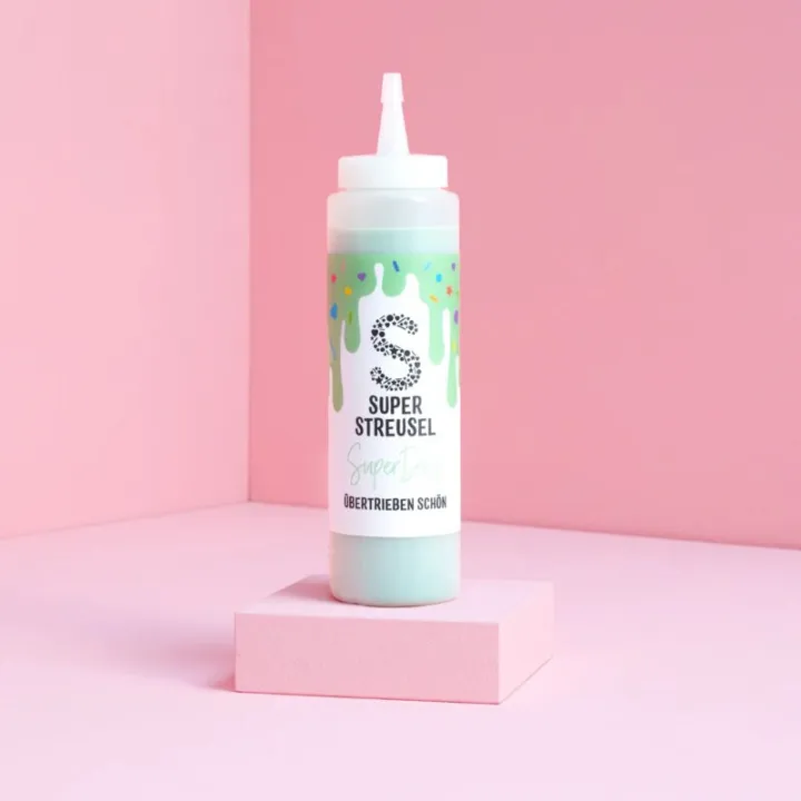 Super sprinkles glassa per torte a goccia verde menta, 300 g