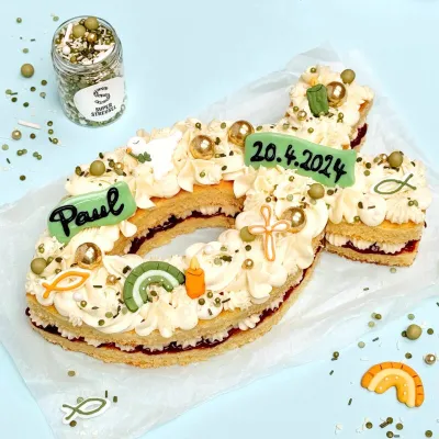 Super Streusel Drip Cake Glasur Mintgrün, 300 g