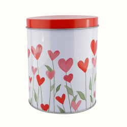 Cookie tin Sweet Love, Ø 110 x 130 mm