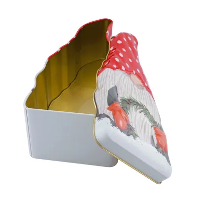 Sweet gnome cookie tin, 210 x 100 x 71 mm