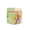 Scatola per biscotti con cuore d'oro, 123 x 120 x 30 mm
