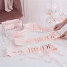 Team Bride sashes, 6 pieces