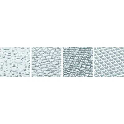 Kit de démarrage feuilles structurées, 8 motifs