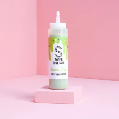 Super Streusel Drip Cake Glasur Limettengrün, 300 g
