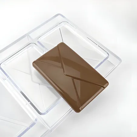 Busta per stampo per tavoletta di cioccolato, 3 pezzi