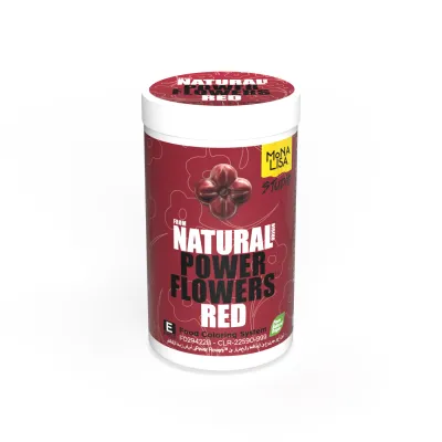 Natürliche Mona Lisa Power Flower Lebensmittelfarbe Rot, 50 g