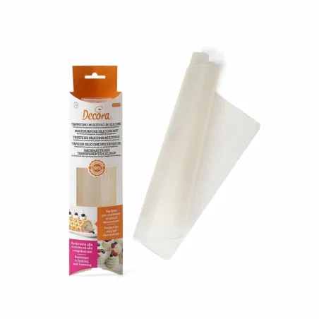 Silicone mat transparent, 40 x 60 cm
