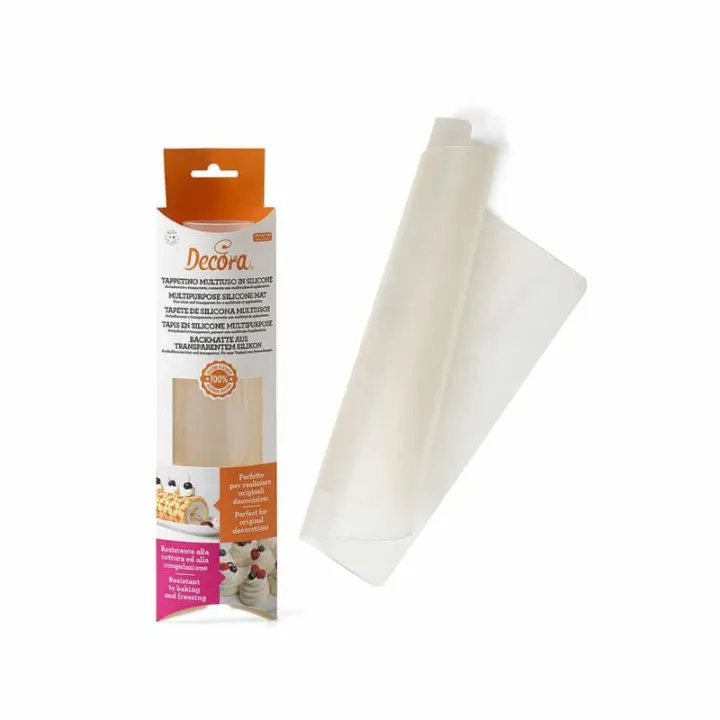 Tappetino in silicone trasparente, 40 x 60 cm