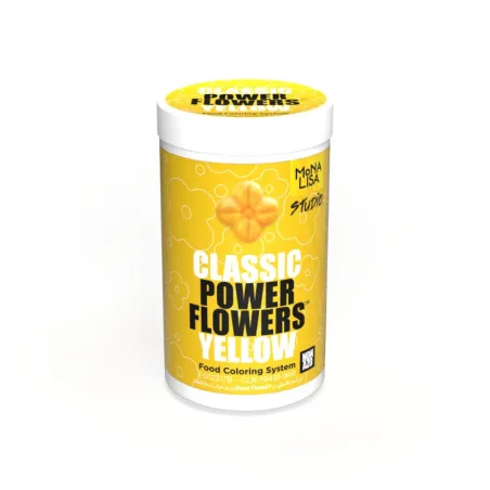 Colorant alimentaire jaune Mona Lisa Power Flower, 50 g