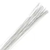 Floral wire white, 20 gauge, 20 pieces