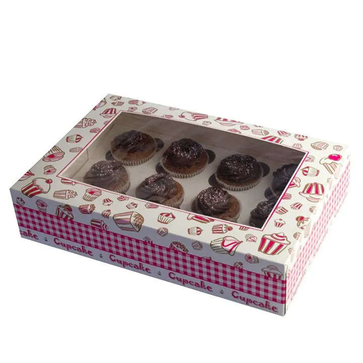 Scatola da 12 cupcake