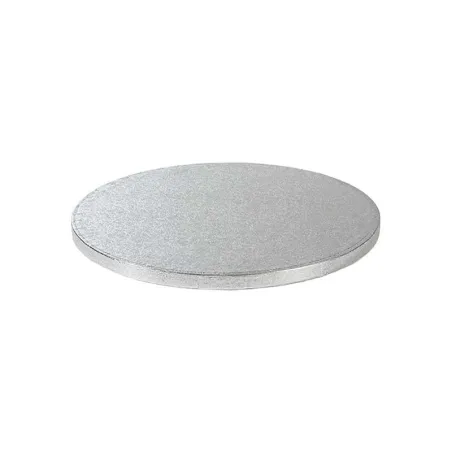 Plateau à gâteaux rond Ø 30 cm, argent