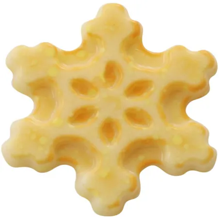 Chocolate mold for snowflakes decorations
