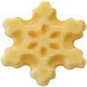 Chocolate mold for snowflakes decorations