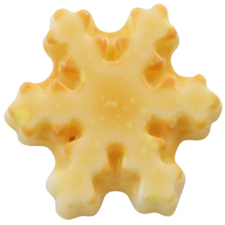 Chocolate mold for snowflakes decorations