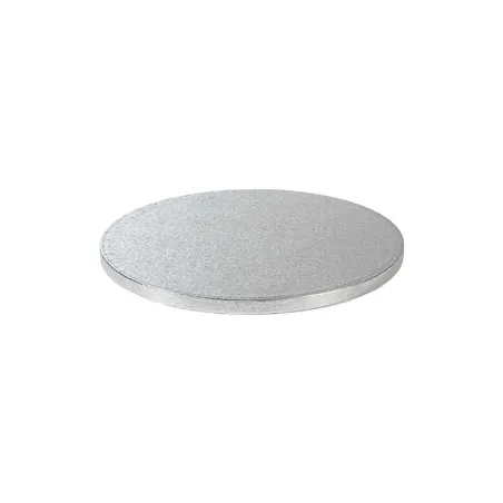 Cake plate round Ø 25 cm, silver