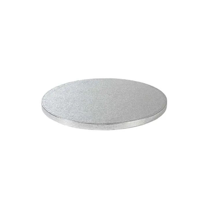 Cake plate round Ø 25 cm, silver