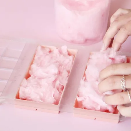 Filo di caramella rosa pronto per l'uso, 35 g