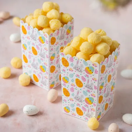 Easter popcorn box, 6 pieces