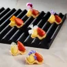 Tapis professionnel en silicone Motif ondulé, 2 pièces