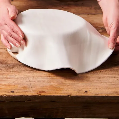 Rotolo di fondente bianco neve, Ø 36 cm