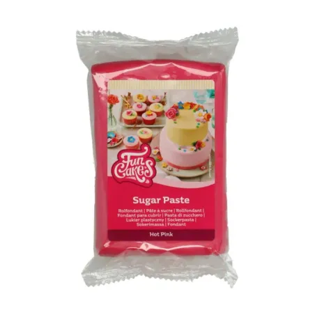 FunCakes Sugar paste Hot Pink, 250 g