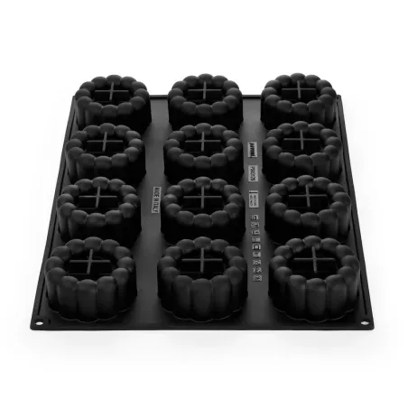 Silicone mold Charlotte small, 12 pieces