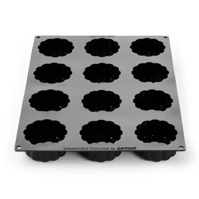 Silicone mold Charlotte small, 12 pieces