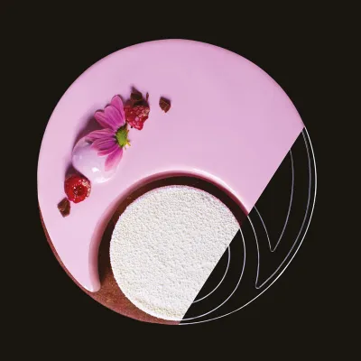 Cake ring circle in circle, Ø 22 cm x 4 cm