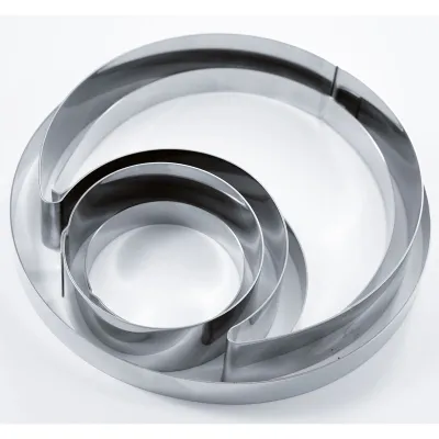 Anello per torta a forma di cerchio, Ø 22 cm x 4 cm