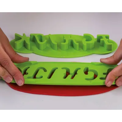 Cookie cutter set alphabet 3.6 cm