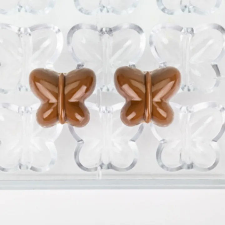Moule à pralines Papillons, 24 pièces