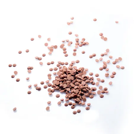 Gocce di cioccolato al latte, prova di cottura
