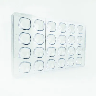 Fluid praline mold, 24 pieces