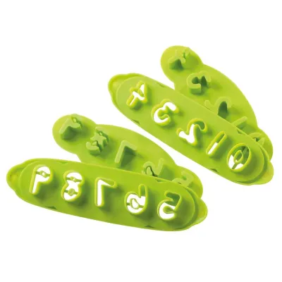 Ausstecher Set Alphabet 2 cm