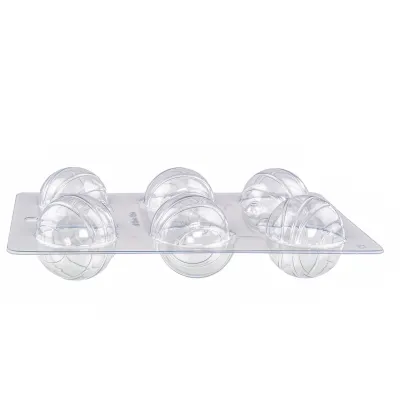 Weihnachtskugel Schokoladenform klassisch