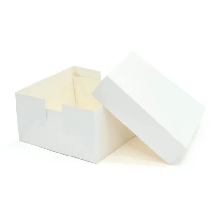 Scatola per dolci bianca 25,4 x 25,4 x 25,4 cm
